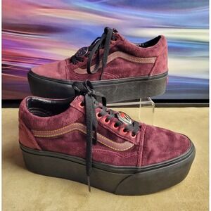 DISNEY X Vans Old Skool, Stackform Shoe, Wicked Witch, Magic Mirror, Size 8